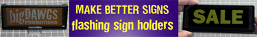 sign holder